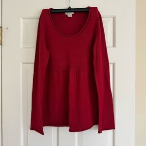 Sundance Vibrant Red Wool Knit
